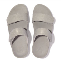 Fitflop - Women's Lulu Adjustable Shimmerlux Slides