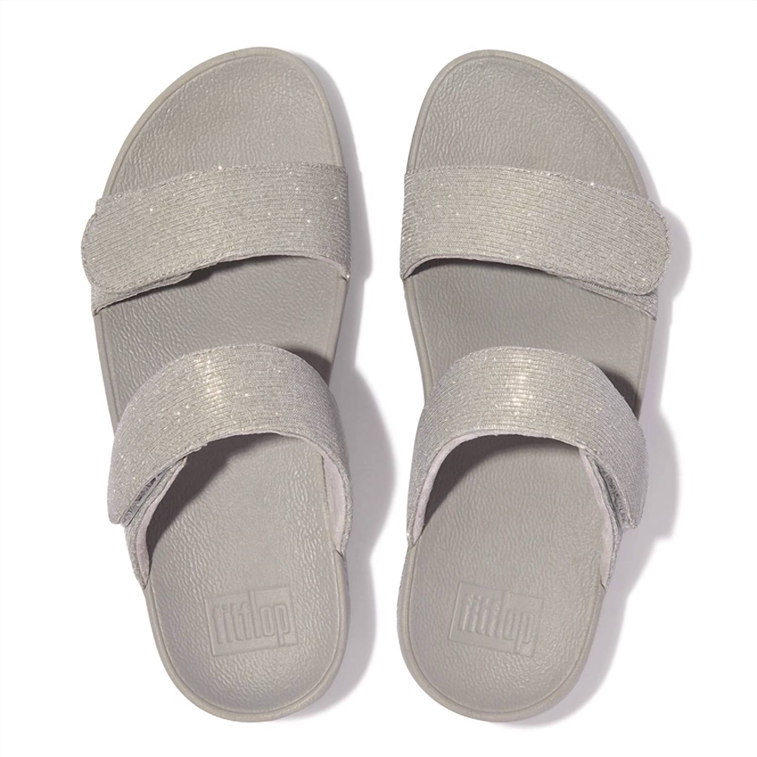 Fitflop - Women's Lulu Adjustable Shimmerlux Slides
