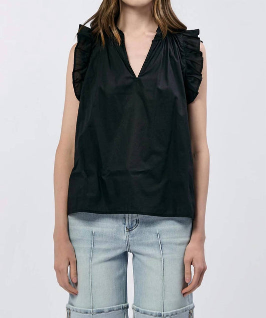 Dear John Denim - Puja Sleeveless Ruffle Top