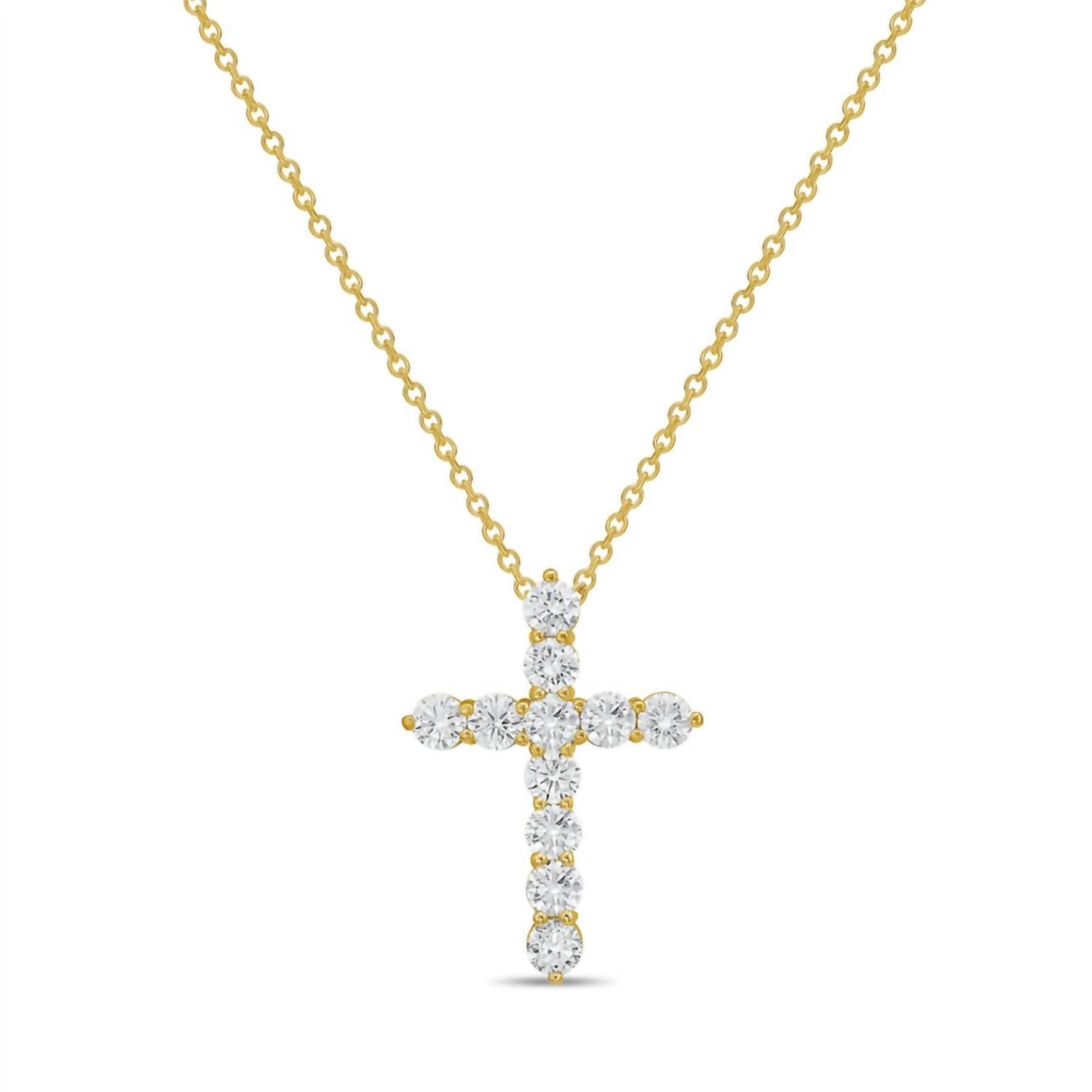 Diana M Jewels - Women's Round Lab-Grown Diamond Pendant Necklace (6.00 Ct) - Elegant