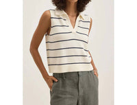 Velvet By Graham & Spencer - Nayla Cotton Cashmere Sweater Vest