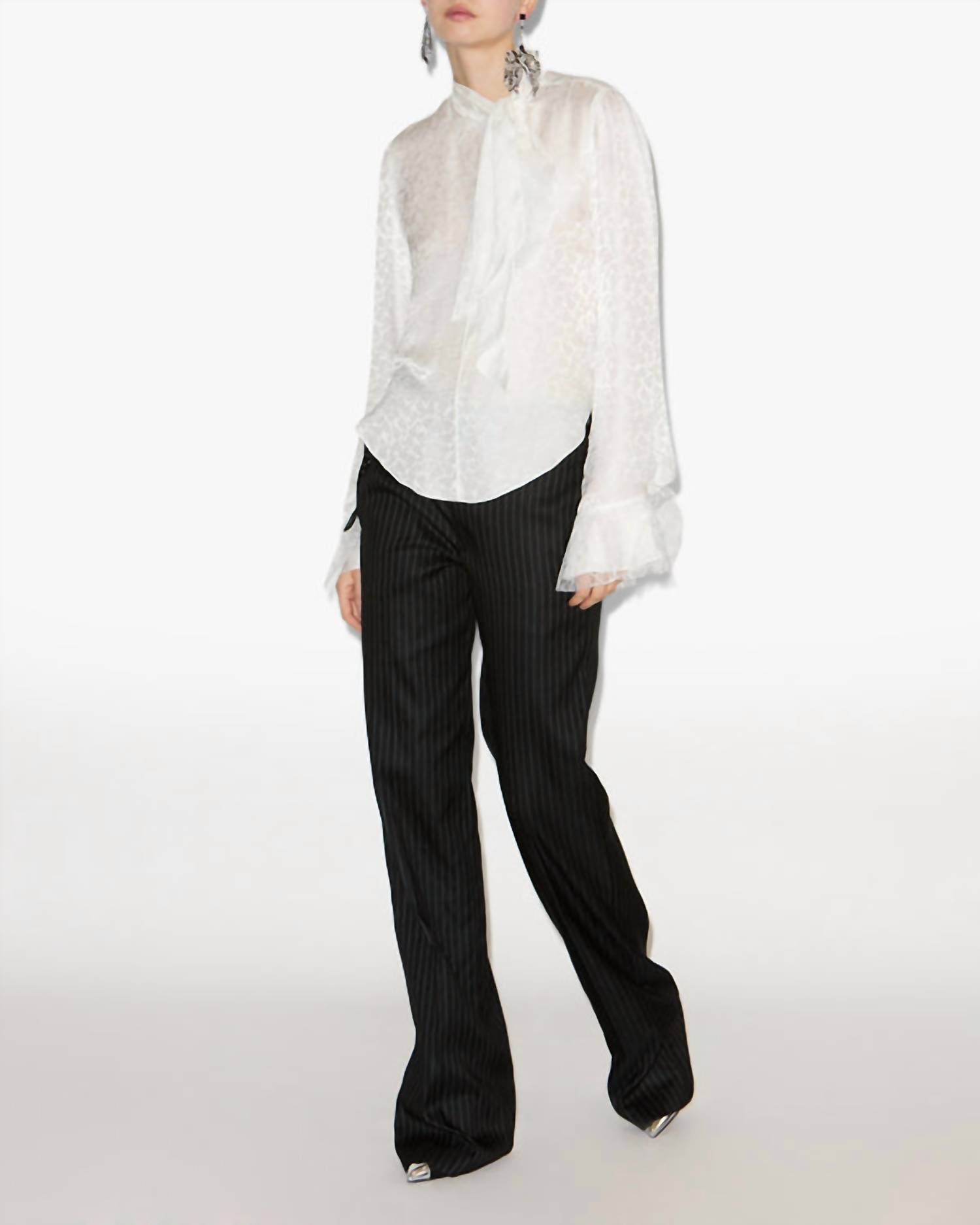 Isabel Marant - Raphaella Silk Jacquard Blouse