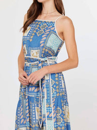 Current Air - Costal Patchwork Midi Dress