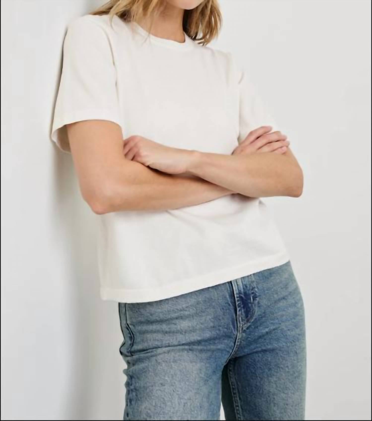 Rails - Cotton Cashmere Short Sleeve Tee