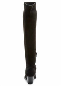 Matisse Women's Broadway Block Heel Over The Knee Boot in black - women's shoe - alternate view
