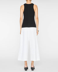 DREW Elle Tank Top in black - women's tank top - detail view