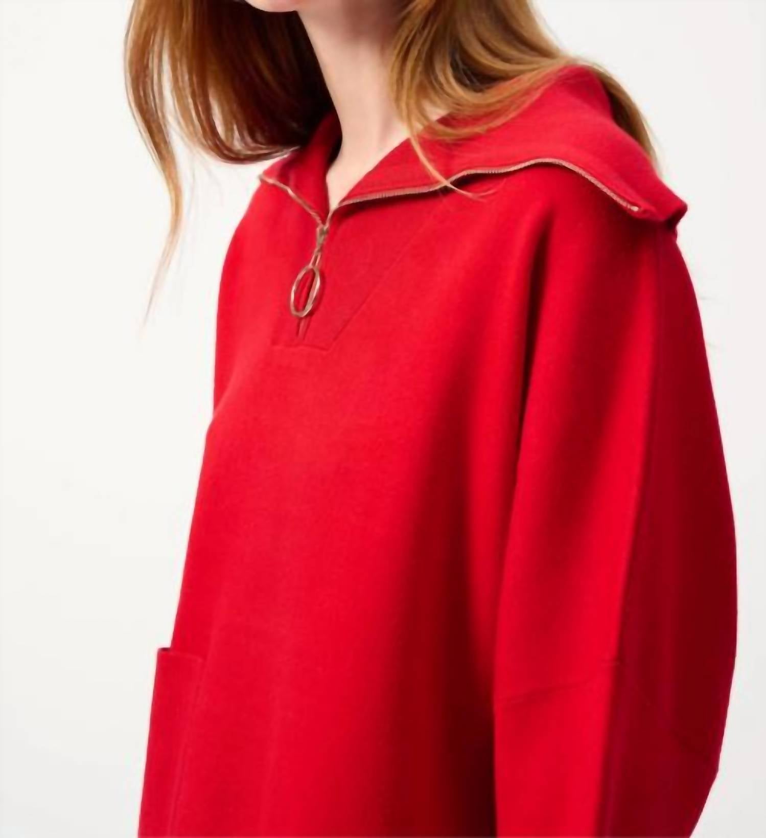 Joseph Ribkoff - Jacquard Collar Sweater