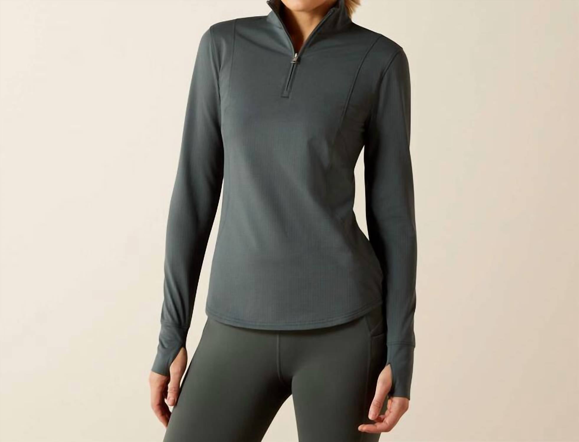 Ariat - Gridwork 2.0 1/4 Zip Base Layer Top