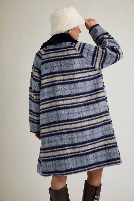 Le Lis - A-line Plaid Coat