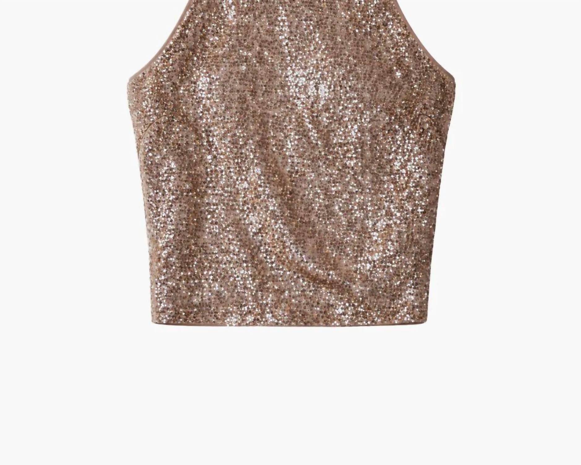 Staud - Bree Halter Neck Crop Top