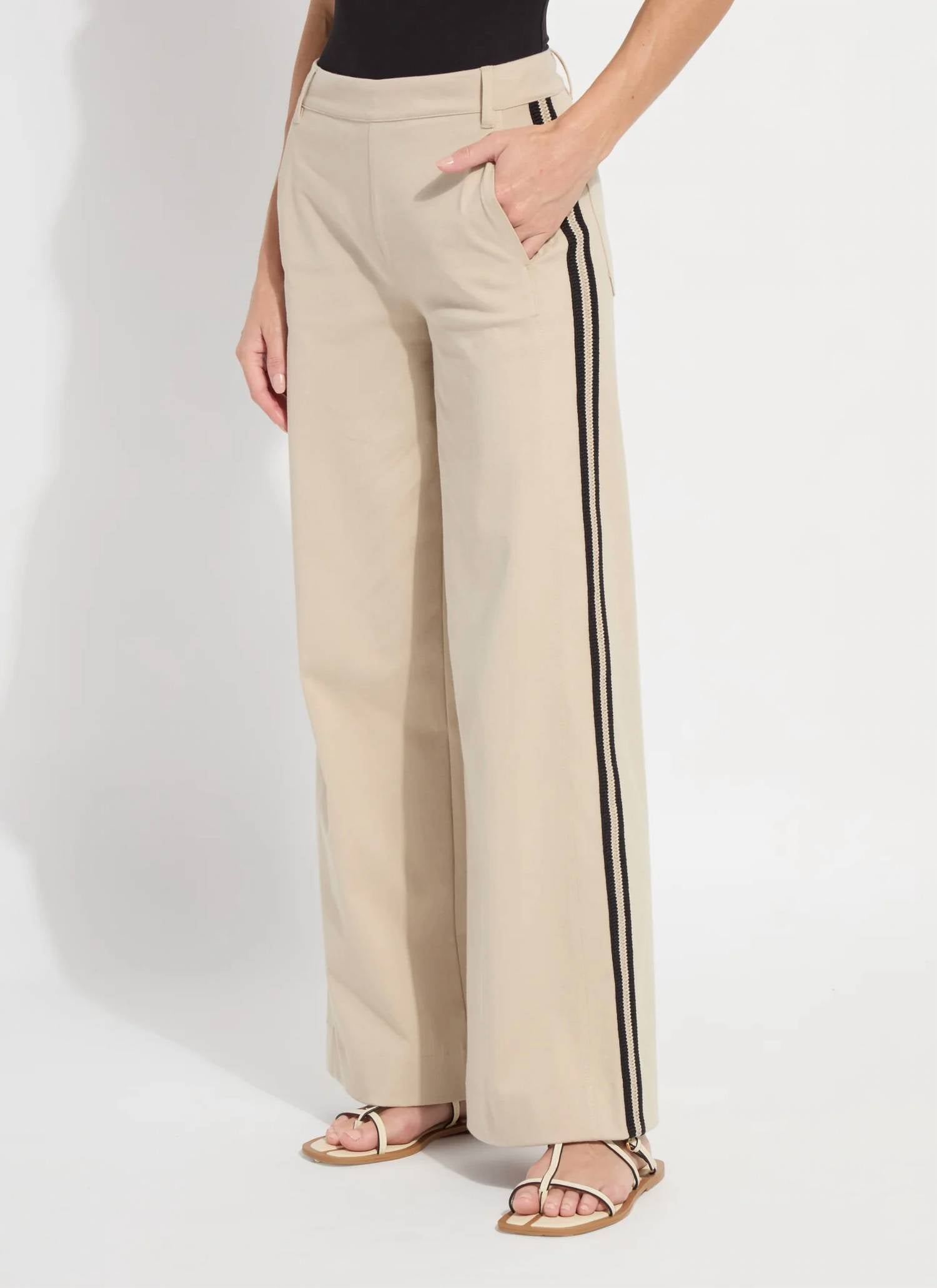 Lysse - Brinne Side Stripe Trouser