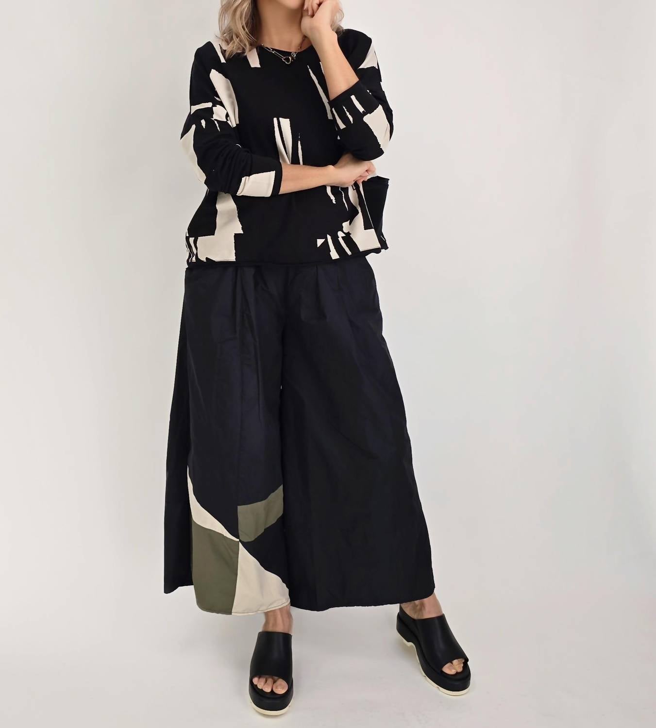 Luukaa - Brooklin Wide Leg Pants