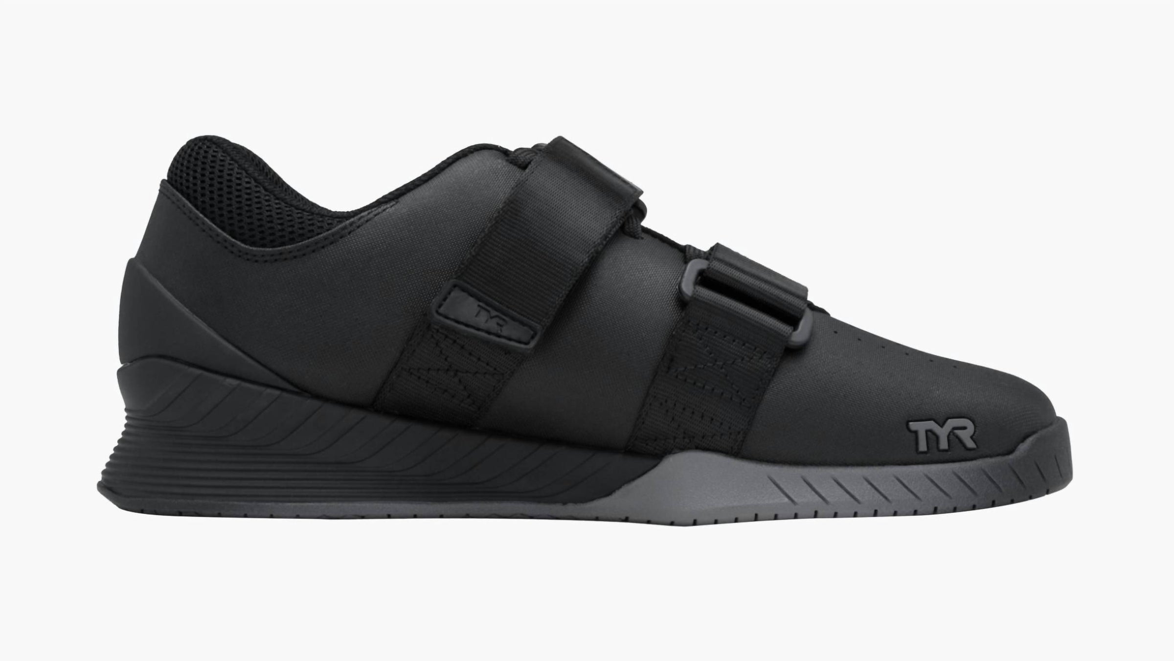 TYR Unisex Rogue L-1 Lifters Athletic Shoes in black gray - men's shoe - detail view