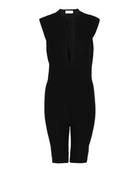 Salvatore Ferragamo - Women's Plunging Sleeveless Romper
