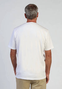 True Grit - Short Sleeve Raw Edge Crew Tee