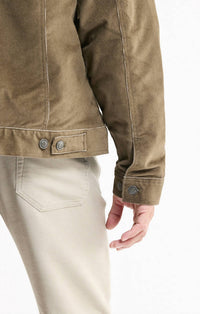 Jachs New York - Corduroy Sherpa Lined Trucker Jacket