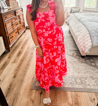Thml - Hibiscus Tiered Maxi Dress