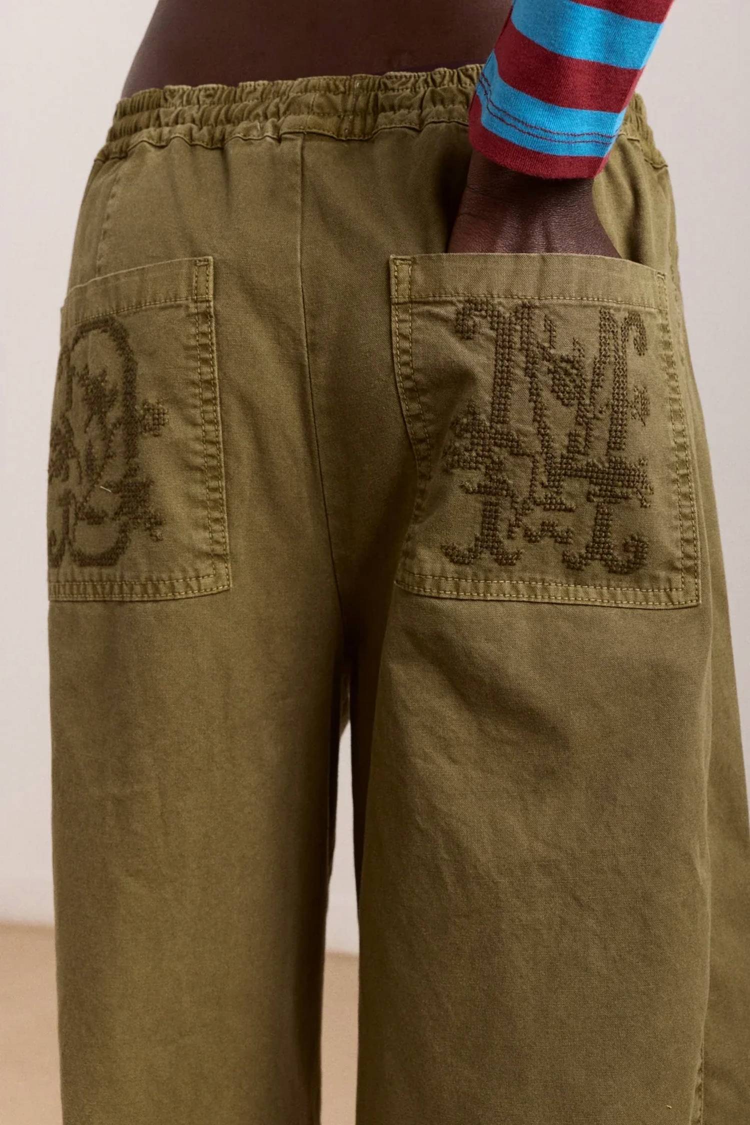 Damson Madder - Felix Twill Trousers