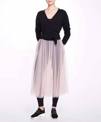 Marchesa Athleisure - Anne Wrap Sweater