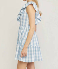 Entro - Gingham Dress