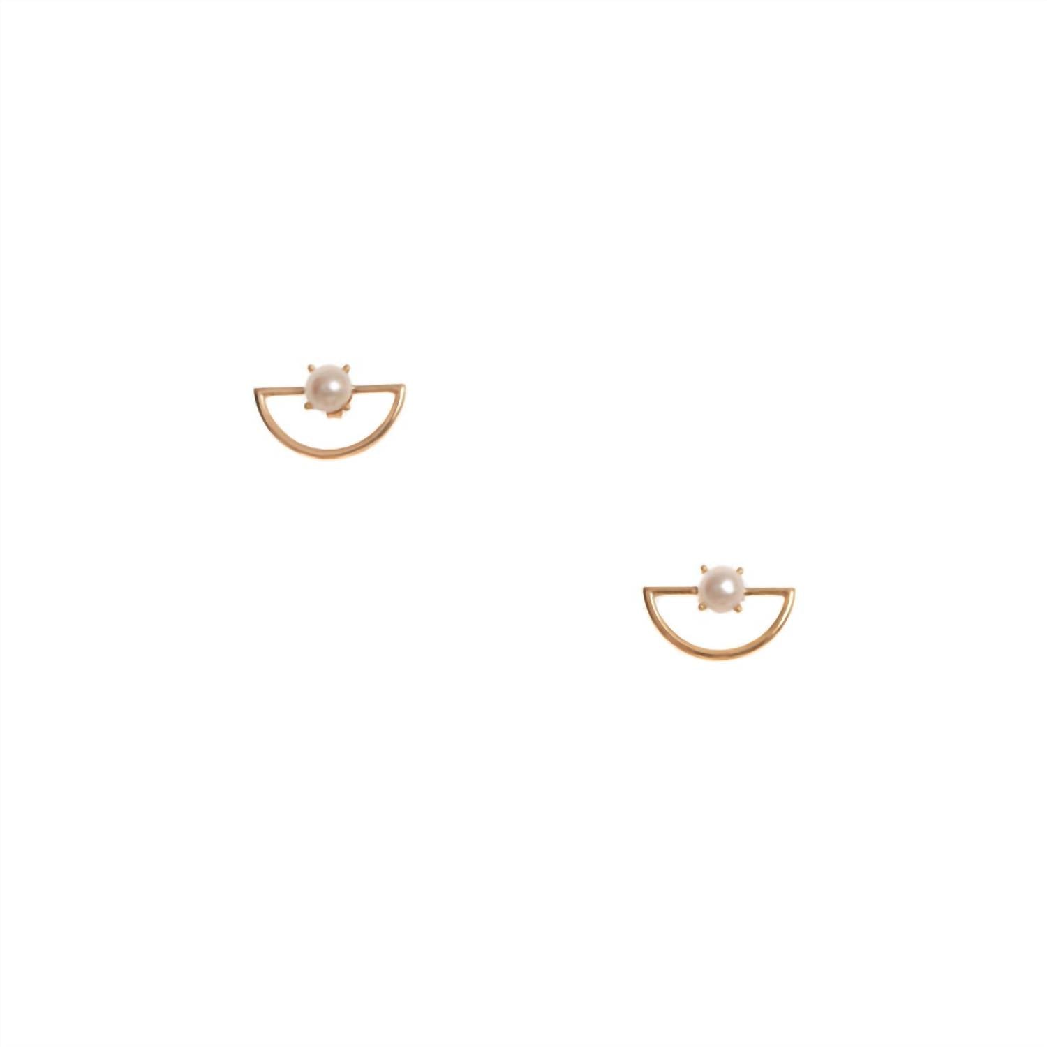 Hailey Gerrits - Women's Classic Pine Stud Earrings