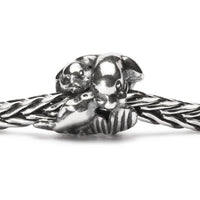 Trollbeads Women's Seal Family Bead Charm in silver - women's accessory - detail view