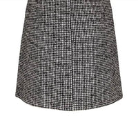 Lafayette 148 - Women's Houndstooth A-line Mini Skirt