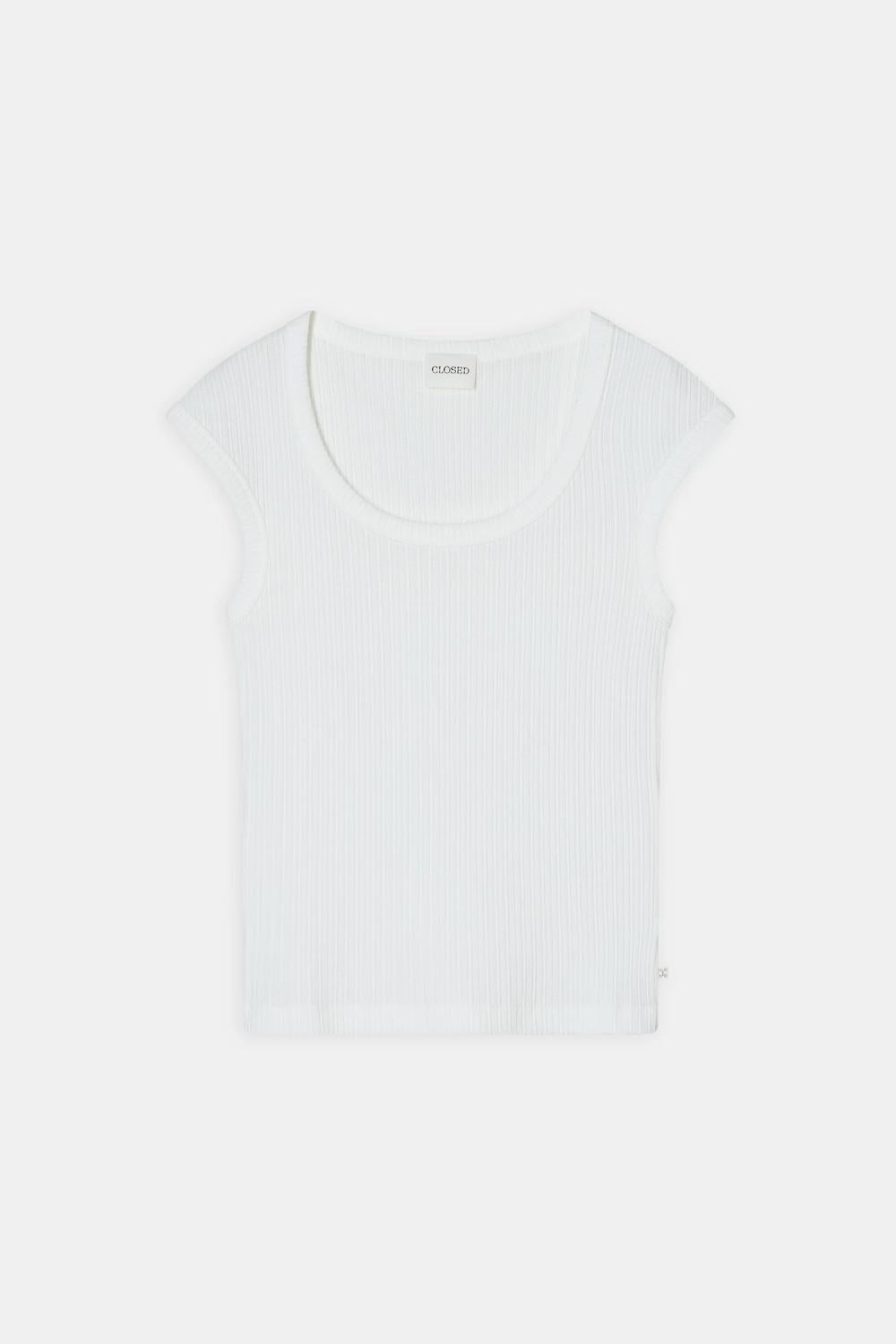 Closed - Fitted Ribbed Tee