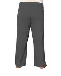 On The Plus Side - Wide Leg Cotton Knit Pants - Plus