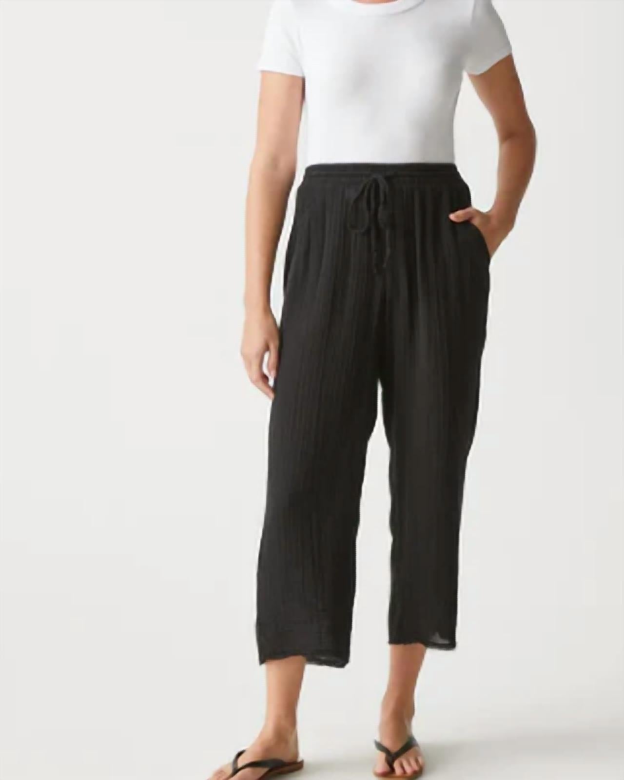 Michael Stars - Ashton Mid Rise Crop Pant