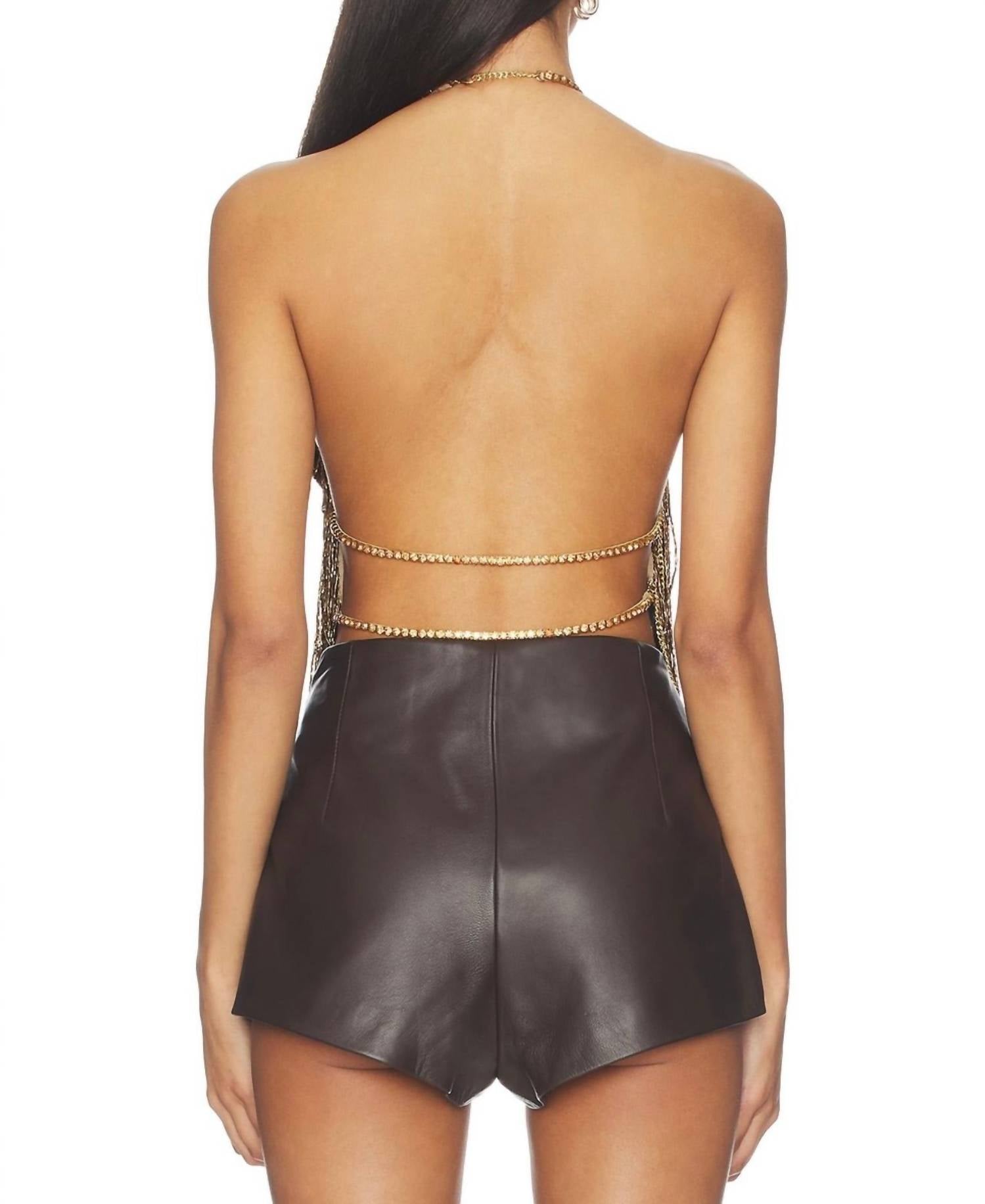 Retrofete - Sable Fringe Top