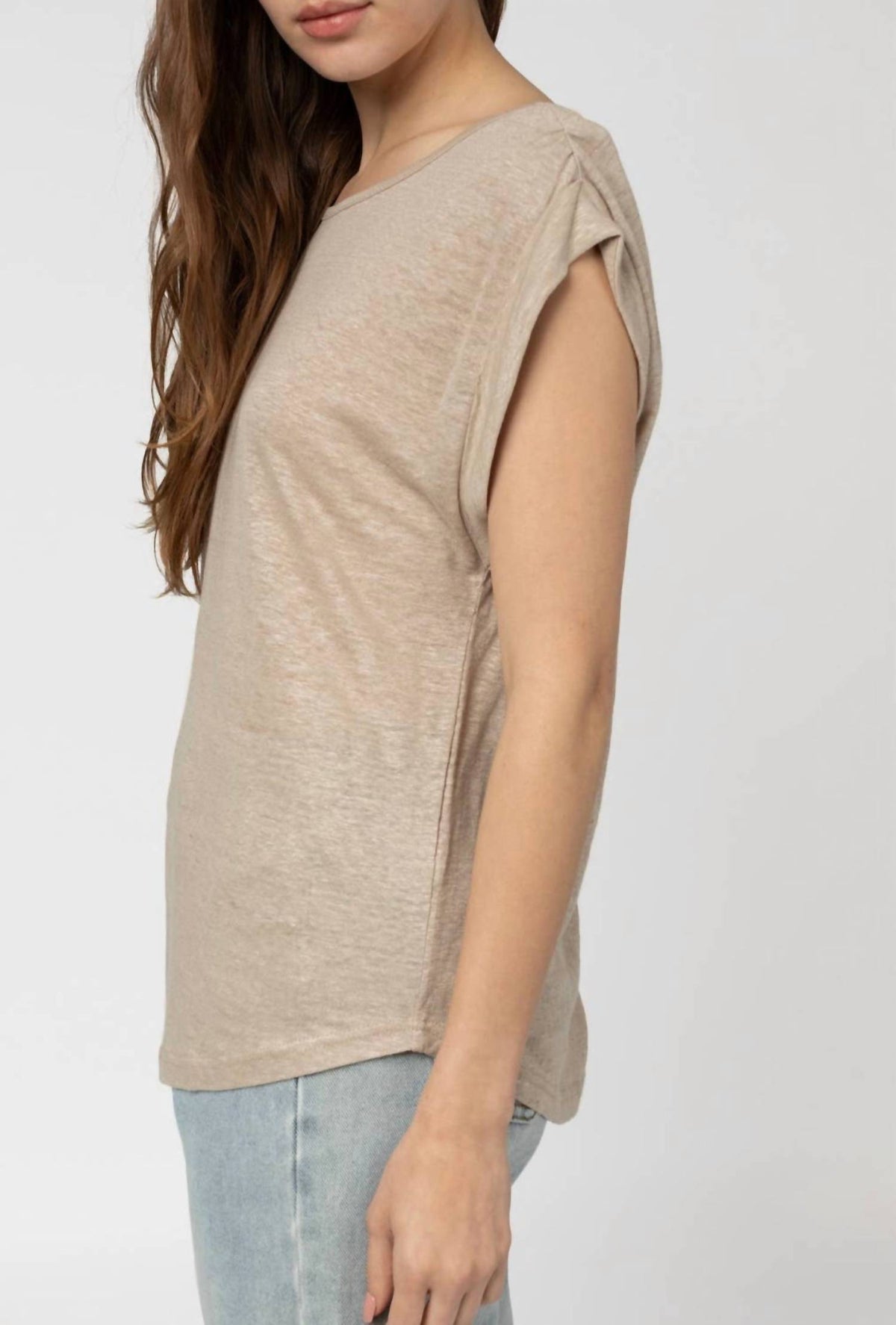 Mod Ref - Linen Knit Top