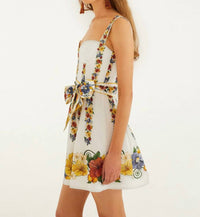 Farm Rio - Tropi Belted Mini Dress