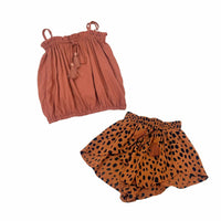 Khush - Girls Bali Strap Top And Waist Short