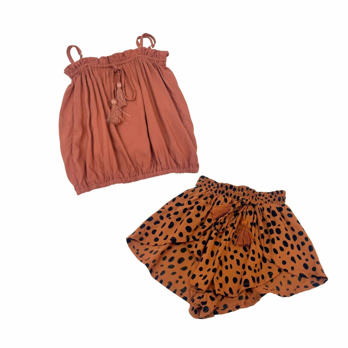 Khush - Girls Bali Strap Top And Waist Short