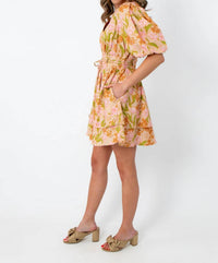 Strut & Bolt - Parisian Tulip Floral Mini Dress