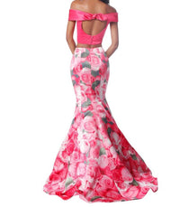 Sherri Hill - Two-Piece Mermaid Casual Dress