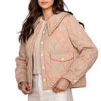 Storia - Gingham Quilted Jacket