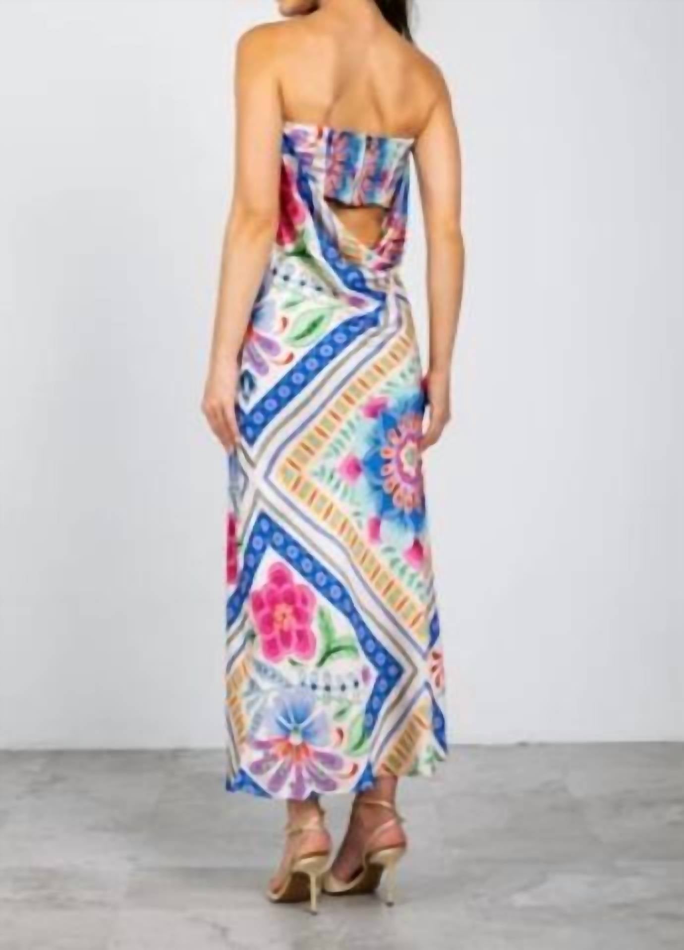 Lavender Brown - Talia Maxi Dress