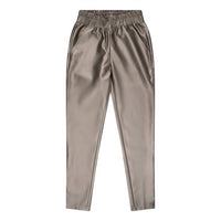ESQUALO Women's Tregging PU Trousers in soft gold - women's pants