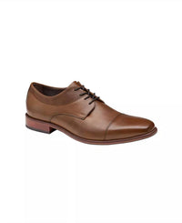 JOHNSTON & MURPHY Men's Archer Cap Toe Oxford Dress Shoes in brown - men's shoe