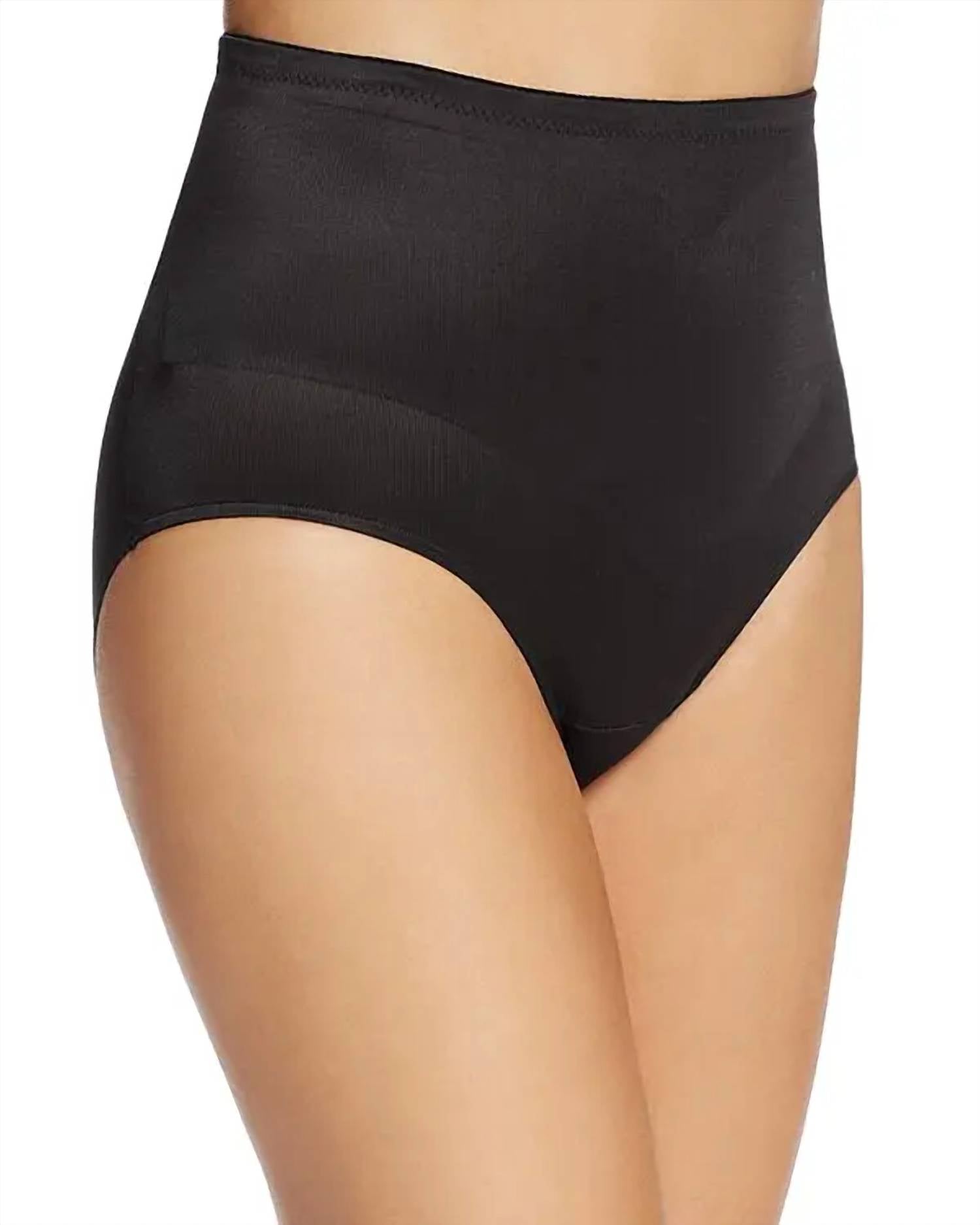 TC Fine Intimates Adjust Perfect Hi-waist Brief in black - women's intimate