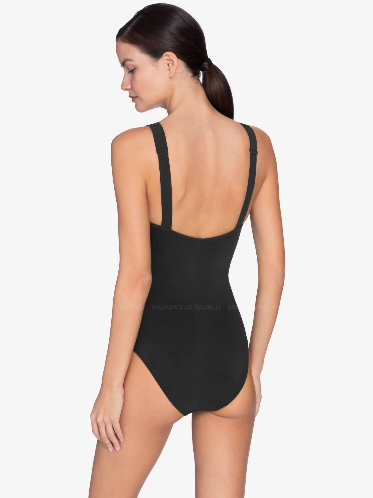 Robin Piccone - Ava Plunge One Piece Swimsuit