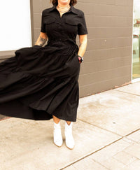 Dress Forum - Cargo Shirt Maxi Dress