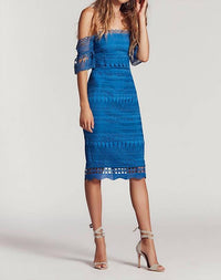 Saylor - Mariah Lace Midi Dress