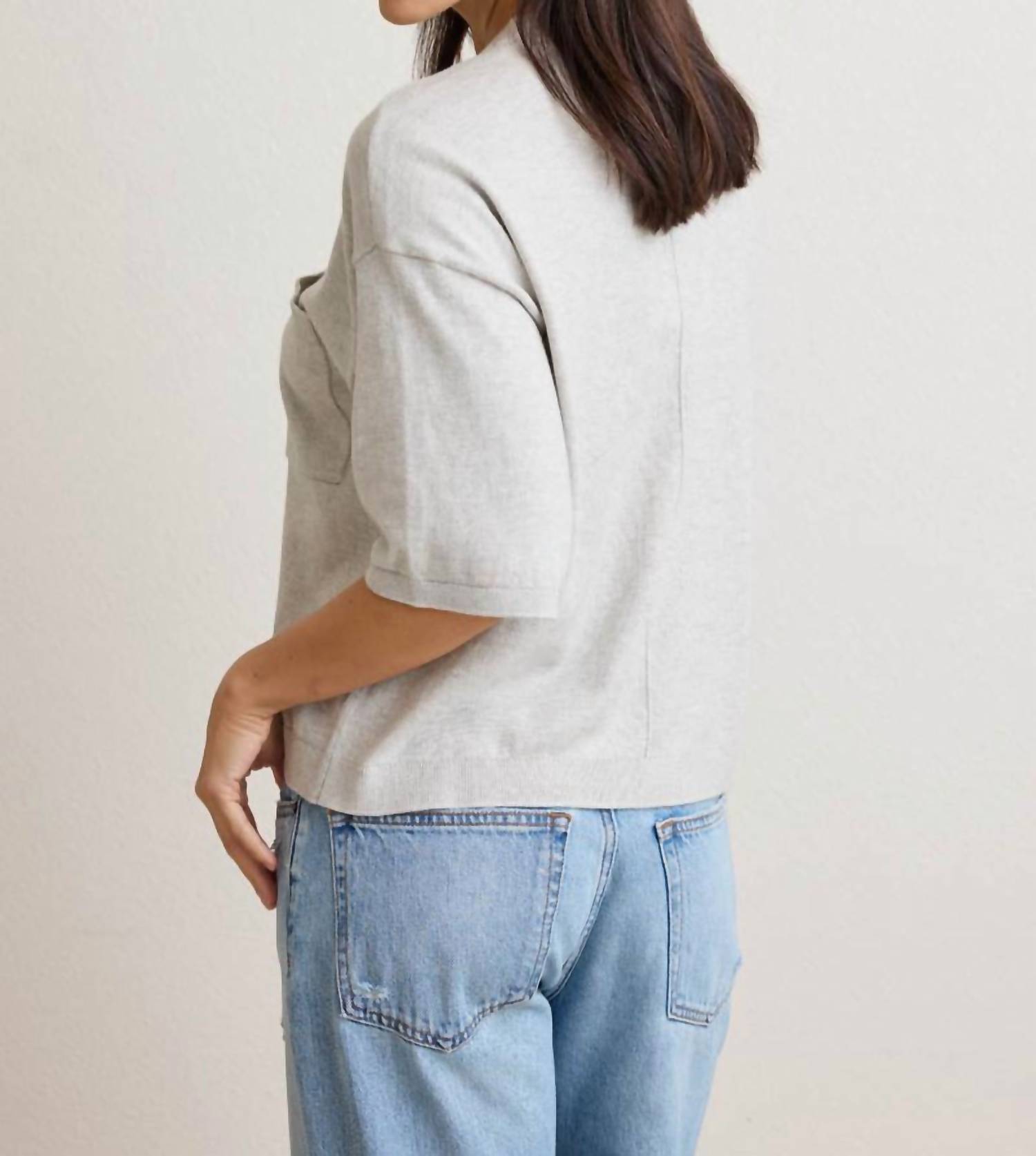 Not Monday - Stevie Pocket Pullover Sweater