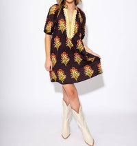 Thml - Petal Stripe V-Neck Dress