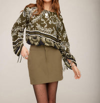Fifteen Twenty - Serafina Adjustable Drawstring Cuffs Top