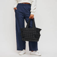 Sol And Selene - Women's Dreamer Quilted Puffer Tote Bag