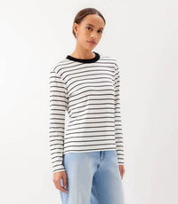 Karen Kane - Stripe Long Sleeve Top